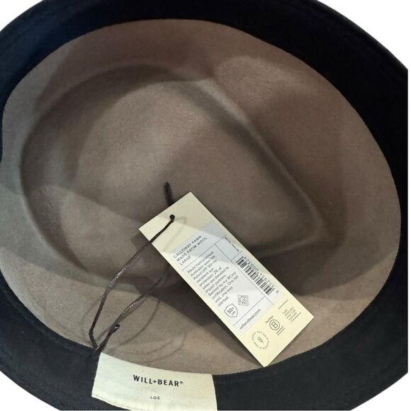 New Will + Bear Calloway Fawn | Felt Fedora Hat L main image 6
